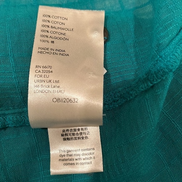 Pilcro and the Letterpress Anthropologie Button Down Blouse Size XS - Picture 9 of 16